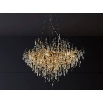 NEDES Luxus függő kristálycsillár 11 x G9 - CA061/1000L