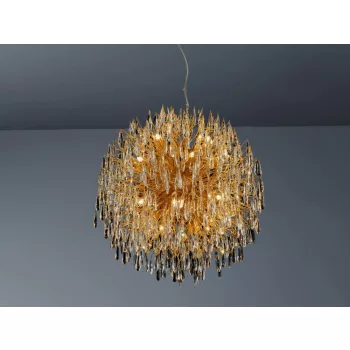 NEDES Luxus függő kristálycsillár 24 x G9 - CA061/800G