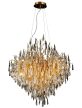 NEDES Luxus függő kristálycsillár 12 x G9 - CA061/800