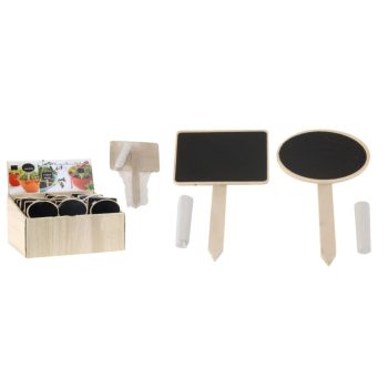 Növény Jelölő Tábla 7x12cm 2 fajta 24/kínáló