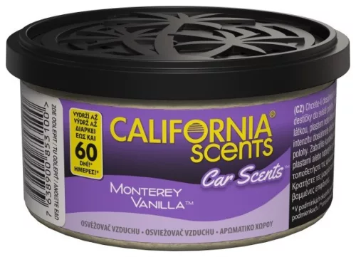 California Scents Monterey Vanilla Konzerv 42g