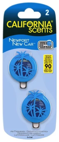 California Scents Newport New Car Mini Diffúzer 2x3ml