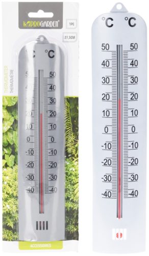 Hőmérő Műanyag Ezüst