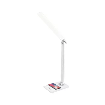   Nedes LED lámpa MEGGIE 8W dimmelhető , vezeték nélküli töltés, USB - DL3304/W