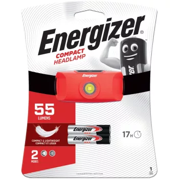 Energizer Fejlámpa Compact 1LED + 2xAAA