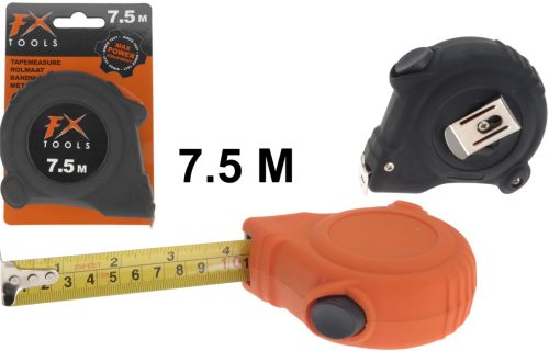 Mérőszalag 7,5m 2 Színben