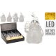 AX5301450 Karácsonyi Hóember LED meleg fehér 100mm 4 Féle 16db/Kínáló