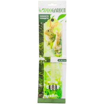 Hőmérő 295x65mm 4 féle mintával