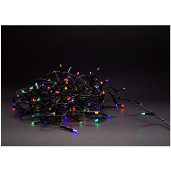   Entac Karácsonyi IP44 120 LED Füzér Színes 9m Távirányítóval