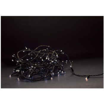   Entac Karácsonyi IP44 120 LED Füzér meleg fehér 9m Távirányítóval