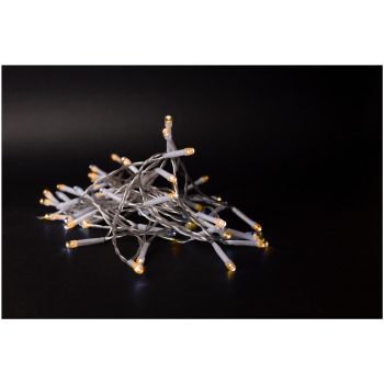   Entac Karácsonyi Beltéri Füzér 20 LED meleg fehér 2,3m (3AA nt.)