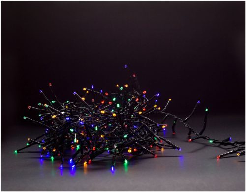 Entac Karácsonyi IP44 700 LED Fürtös Fénysor Színes 14m