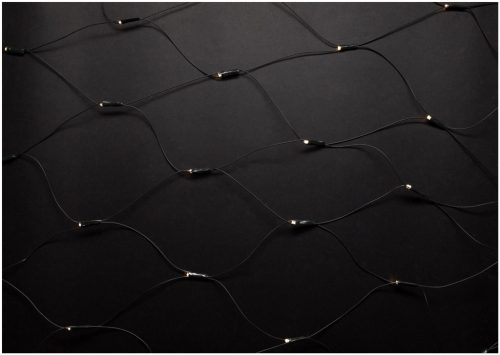 Entac Karácsonyi IP44  Háló 160 LED 2m x 1,5m hideg fehér
