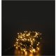 Entac Karácsonyi IP44 100 LED Füzér meleg fehér 10m Leszúrható Napelemes Konzollal