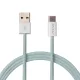 Entac Töltőkábel USB A -> C Casual Zöld 150cm
