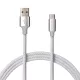 Entac Töltőkábel USB A -> C Charmer Ezüst 150cm