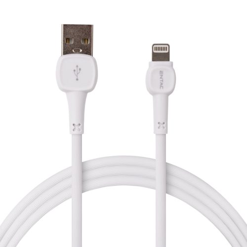 Entac Töltő kábel USB A -> Lightning Classic Fehér 150cm