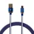 Entac Töltőkábel USB A -> Mikro Fashion King Kék 100cm