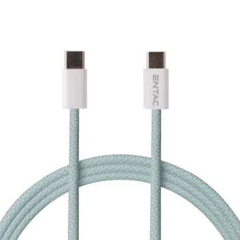 Entac Töltőkábel USB C -> C Casual Zöld 150cm