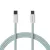Entac Töltőkábel USB C -> C Casual Zöld 150cm