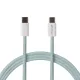 Entac Töltőkábel USB C -> C Casual Zöld 150cm