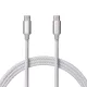 Entac Töltőkábel USB C -> C Charmer Ezüst 150cm
