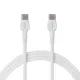 Entac Töltőkábel USB C -> C Classic Fehér 150cm
