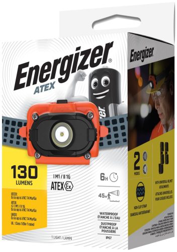 Energizer Fejlámpa Atex (3AAA)