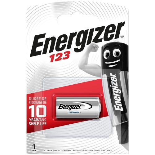 Energizer Fotóelem Lítium CR123A B1