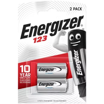 Energizer Fotóelem Lítium CR123A B2