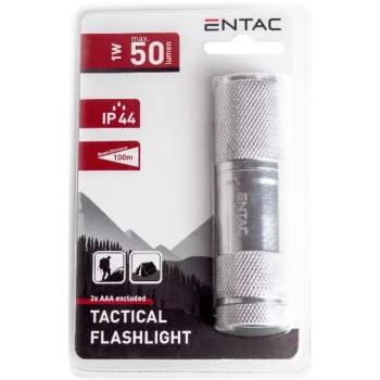 AVIDE Entac Elemlámpa 1W 9Led Alu Ezüst 3Xaaa Nt.