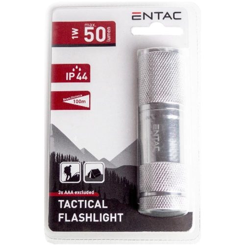 AVIDE Entac Elemlámpa 1W 9Led Alu Ezüst 3Xaaa Nt.
