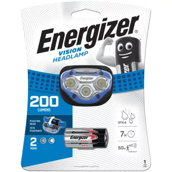 Energizer Fejlámpa Vision + 3xAAA
