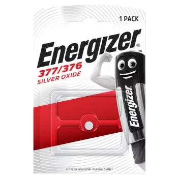 Energizer Ezüst-Oxid Gombelem 377/376 B1