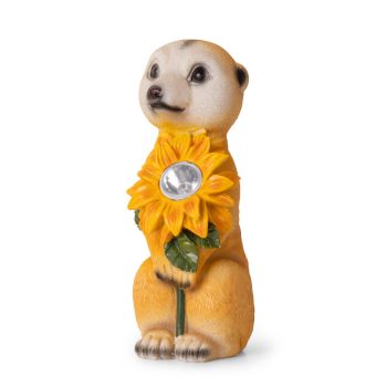   Entac Kerti Szolár Lámpa, Szurikáta, 280mm, 1db meleg fehér SMD LED