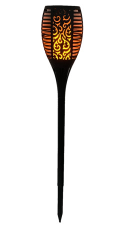 Entac Kerti Szolár Lámpa Láng Effekttel, 500mm, 36db meleg fehér SMD LED, 12db/kínáló