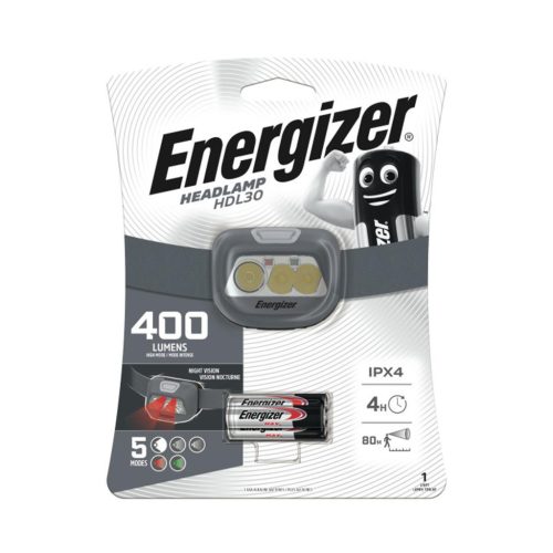 Energizer Fejlámpa HDL30 + 3xAAA