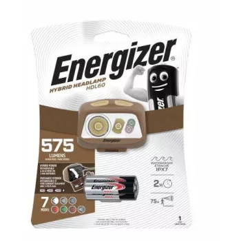 Energizer Fejlámpa Hybrid HDL60 + 3xAAA