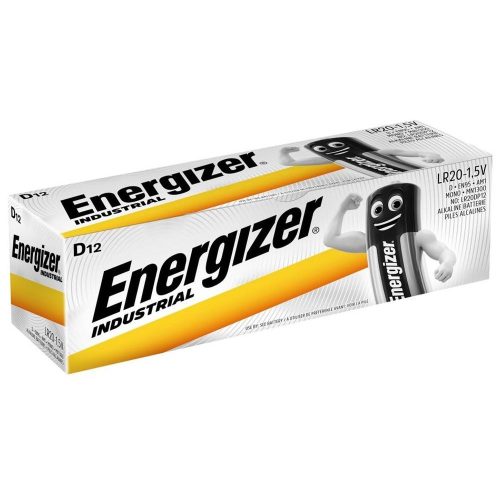 Energizer Industrial Alkáli D Elem P12