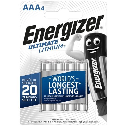 Energizer Ultimate Lítium Mikro Elem AAA B4