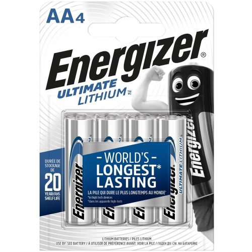 Energizer Ultimate Lítium Ceruza Elem AA B4