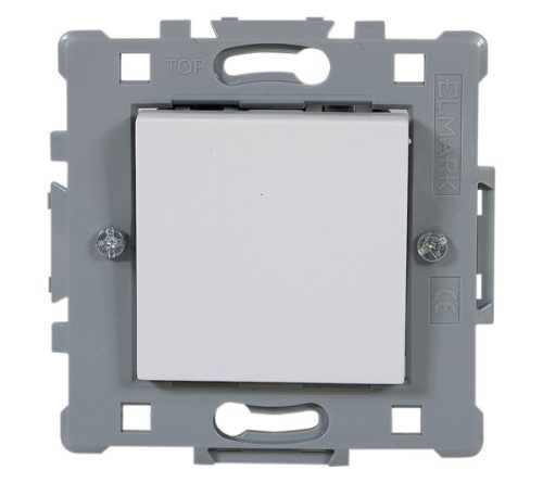 SPLENDOR EL0601 1 BUTTON 1 WAY SWITCH WHITE