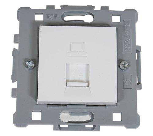 SPLENDOR EL0624 COMPUTER LINE SOCKET RG45 WHITE
