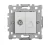 SPLENDOR EL0648 TV(FEMALE), PHONE SOCKET WHITE