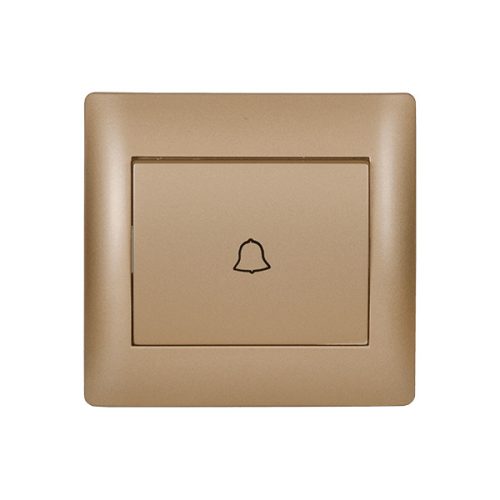 RHYME DOOR BELL SWITCH GOLDEN METALLIC