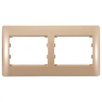 RHYME  DOUBLE PANEL - GOLDEN METALLIC