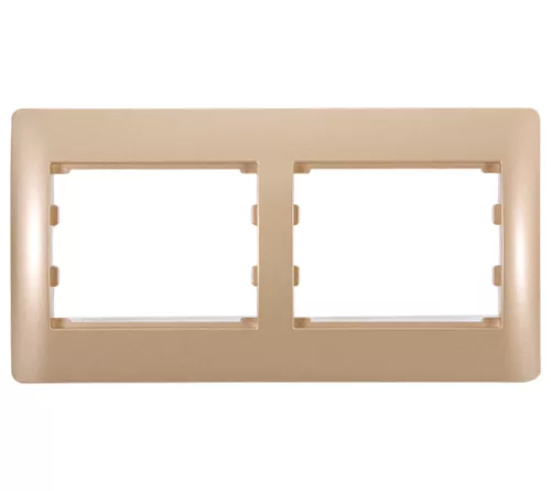 RHYME  DOUBLE PANEL - GOLDEN METALLIC