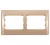 RHYME  DOUBLE PANEL - GOLDEN METALLIC