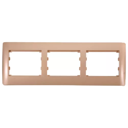 RHYME TRIPLE PANEL - GOLDEN METALLIC