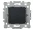 SPLENDOR EL0601 1 BUTTON 1 WAY SWITCH BLACK